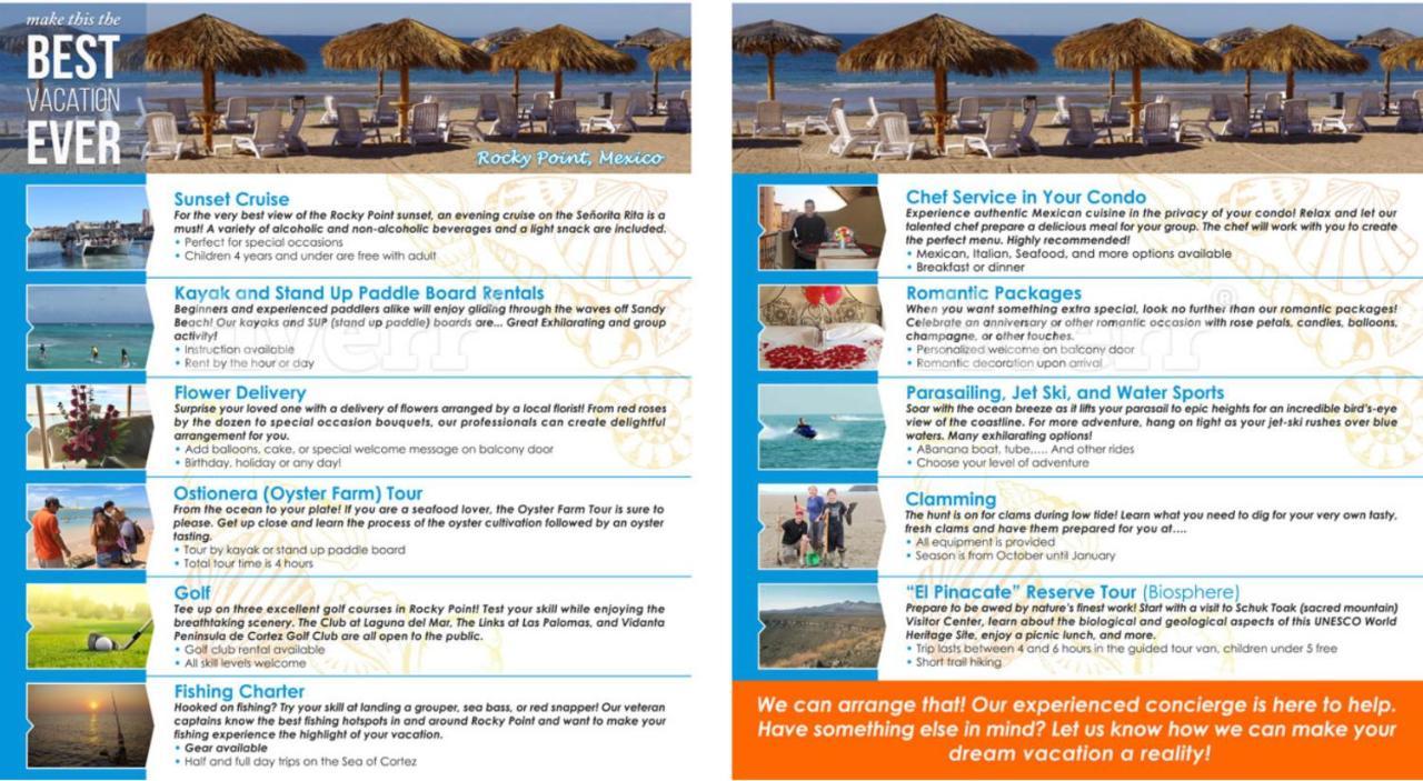 Sonoran Sea Resort Beachfront Condo E203 Puerto Penasco Ngoại thất bức ảnh